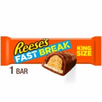 REESE'S FAST BREAK Milk Chocolate Peanut Butter and Nougat Gluten Free King Size Candy