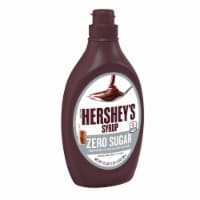 HERSHEY'S Zero Sugar Chocolate Syrup Bottle Perspective: Main