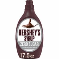HERSHEY'S Zero Sugar Chocolate Syrup Bottle
