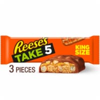REESE'S TAKE 5 Pretzel Peanut and Chocolate King Size Candy Pack