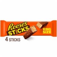REESE'S STICKS Milk Chocolate Peanut Butter Wafer King Size Candy Pack Perspective: Main
