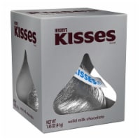 HERSHEY'S KISSES Solid Milk Chocolate Valentine Candy Gift Box Perspective: Main