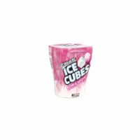ICE BREAKERS ICE CUBES BUBBLE BREEZE Sugar Free Chewing Gum Bottle