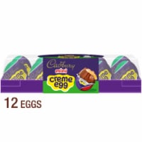 CADBURY MINI CREME EGG Milk Chocolate and Fondant Easter Candy Carton Perspective: Main