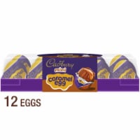 CADBURY Milk Chocolate with Caramel Center Eggs Easter Candy Carton