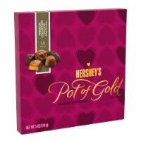 Hershey's Pot of Gold Assorted Milk and Dark Chocolates Perspective: Main