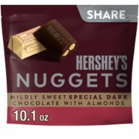 HERSHEY'S NUGGETS SPECIAL DARK Chocolate with Almonds Candy Share Pack