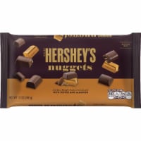 Hershey's Nuggets Extra Creamy Milk Chocolate with Toffee and Almonds Classic Bag Perspective: Main