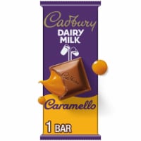 CADBURY DAIRY MILK CARAMELLO Milk Chocolate and Creamy Caramel Candy Bar