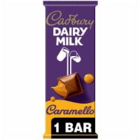 CADBURY DAIRY MILK CARAMELLO Milk Chocolate and Creamy Caramel Candy Bar