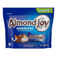 Almond Joy Miniatures Packaged Candy Share Pack Stand Up Bag Perspective: Main