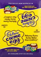 Cadbury® Milk Chocolate Creme Candy Eggs Perspective: Main