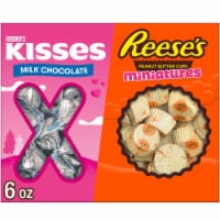 HERSHEY'S and REESE'S Assorted Milk Chocolate Valentine Candy Gift Box Perspective: Main