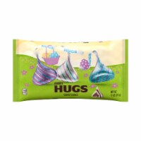 Hershey's Hugs Milk Chocolate White Creme Candy Perspective: Main