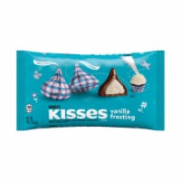 HERSHEY'S KISSES Milk Chocolate and Vanilla Frosting Flavored Creme Treats Easter Candy Bag