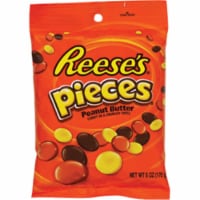 Reeses 3235 Peg Bag Candy Pieces, Case Of 12 - 6 Oz.