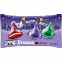 HERSHEY'S KISSES SPECIAL DARK Mildly Sweet Chocolate Holiday Candy Perspective: Main