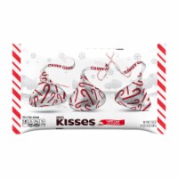 Hershey's Kisses Holiday Candy Cane Mint Candies Perspective: Main
