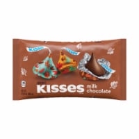 HERSHEY'S KISSES Milk Chocolate Autumn Foils Halloween Candy Bag