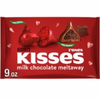 HERSHEY'S KISSES Milk Chocolate Meltaway Valentine Candy Bag Perspective: Main