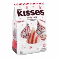 HERSHEY'S KISSES Candy Cane Flavored Christmas Candy Bulk Bag