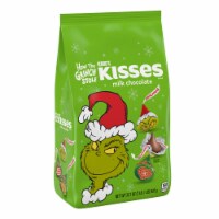 HERSHEY'S KISSES Grinch Milk Chocolate Christmas Candy Bag