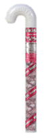 HERSHEY'S KISSES Holiday Candy Cane Mint Candies Filled Cane Perspective: Main