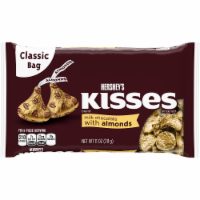 Hershey's Kisses Milk Chocolates with Almonds Perspective: Main