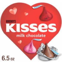 HERSHEY'S KISSES Milk Chocolate Valentine's Day Candy Gift Box