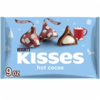 HERSHEY'S KISSES Hot Cocoa Flavored Milk Chocolate Christmas Candy Bag