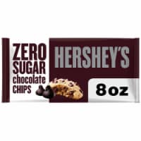HERSHEY'S Zero Sugar Chocolate Baking Chips Bag