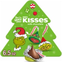 HERSHEY'S KISSES Grinch Milk Chocolate Christmas Candy Gift Box