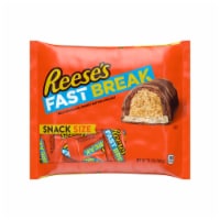 REESE'S FAST BREAK Milk Chocolate Peanut Butter and Nougat Snack Size Candy Bag