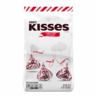 Hershey's Kisses Holiday Candy Cane Mint Candies Perspective: Main