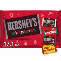 HERSHEY'S Miniatures Assorted Chocolate Christmas Candy Bag