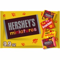 HERSHEY'S Miniatures Assorted Chocolate Halloween Candy Bag Perspective: Main