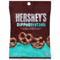 Hershey's Milk and Dark Chocolate Dipped Pretzels