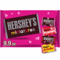 HERSHEY'S Miniatures Assorted Chocolate Valentine Candy Bag Perspective: Main