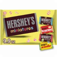 HERSHEY'S Miniatures Assorted Milk and Dark Chocolate Easter Candy Bag Perspective: Main