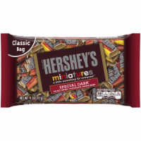 Hershey's Special Dark Mildly Sweet Chocolate Miniatures Assortment Perspective: Main