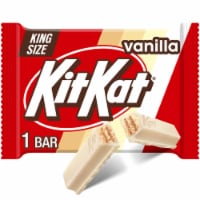 KIT KAT® Vanilla Flavored Wafer King Size Candy Bar Perspective: Main