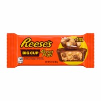 REESE'S Big Cup with Puffs Cereal Milk Chocolate King Size Peanut Butter Cups Candy Pack