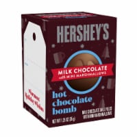 HERSHEY'S Milk Chocolate Mini Marshmallows Hot Chocolate Bomb Christmas Candy Gift Box