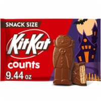 KIT KAT® Milk Chocolate Wafer Snack Size Counts Halloween Candy Bag Perspective: Main