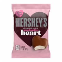 HERSHEY'S Milk Chocolate Covered Marshmallow Heart Valentine's Day Candy Pack