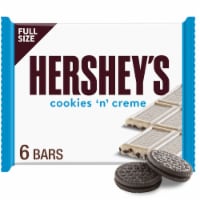 HERSHEY'S Cookies 'n' Creme Candy Bars Perspective: Main