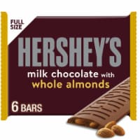 HERSHEY'S Milk Chocolate with Whole Almonds Candy Bars