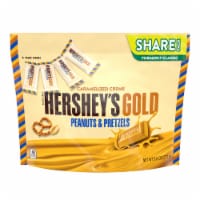 Hershey's Gold Peanuts & Pretzels Caramelized Creme Share Pack Perspective: Main