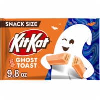 KIT KAT® Ghost Toast Cinnamon Toast Flavored Creme Wafer Snack Size Halloween Candy Bag Perspective: Main