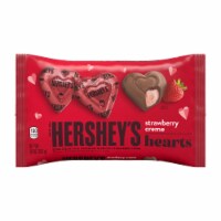 Hershey's Valentine's Extra Creamy Strawberry Creme Filled Milk Chocolate Hearts Perspective: Main